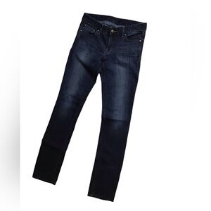 Express Skinny Stretch Jeans, 4R, Dark Blue